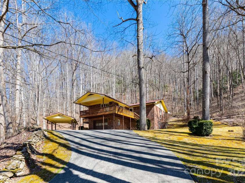 3601 Conleys Creek Road, Whittier, NC 28789.  MLS# CAR4231007, YatesRealty ID 1911. Yard