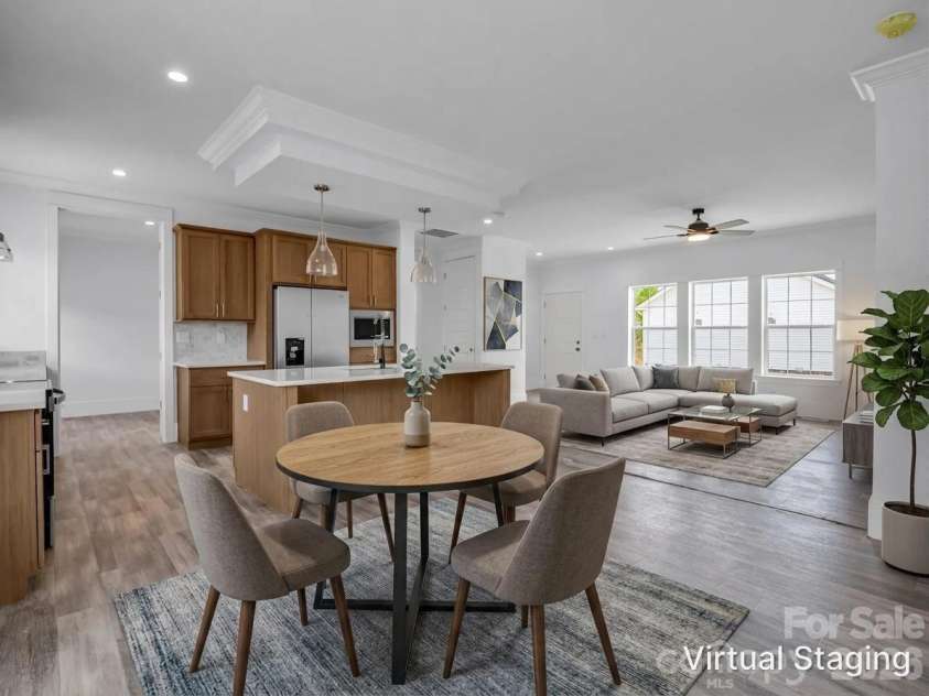 145 Prosperity Way, Forest City, NC 28043.  MLS# CAR4353843, YatesRealty ID 19110. Great Room - Virtual Staging