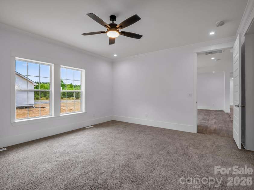 145 Prosperity Way, Forest City, NC 28043.  MLS# CAR4353843, YatesRealty ID 19110. Primary bedroom