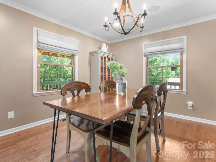 121 Churchill Downs Drive, Fairview, NC 28730.  MLS# CAR4420443, YatesRealty ID 19111. Dining Area