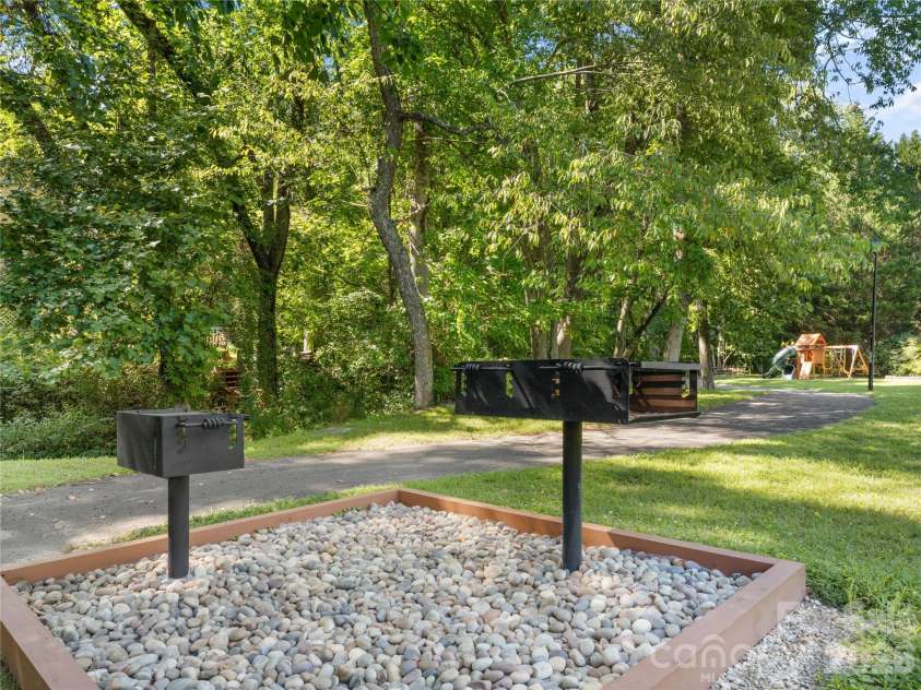 121 Churchill Downs Drive, Fairview, NC 28730.  MLS# CAR4420443, YatesRealty ID 19111. Grilling in Community Area