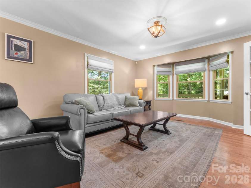 121 Churchill Downs Drive, Fairview, NC 28730.  MLS# CAR4420443, YatesRealty ID 19111. Living Room