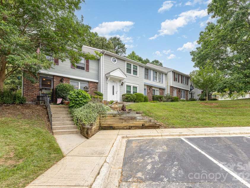 7304 Pebblestone Drive, Charlotte, NC 28212.  MLS# CAR4263270, YatesRealty ID 19112. From Parking Lot