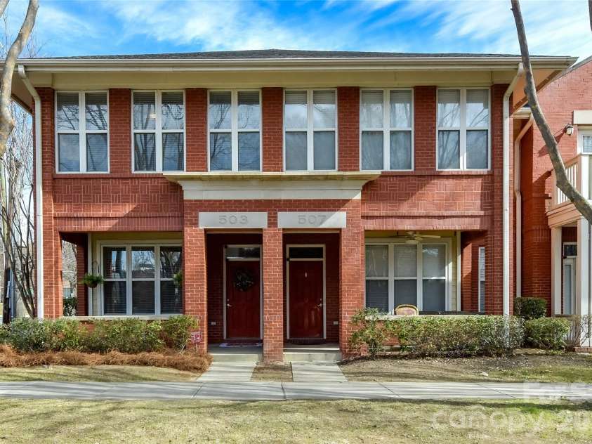 503 9th Street, Charlotte, NC 28202.  MLS# CAR4341146, YatesRealty ID 19118. Front Elevation