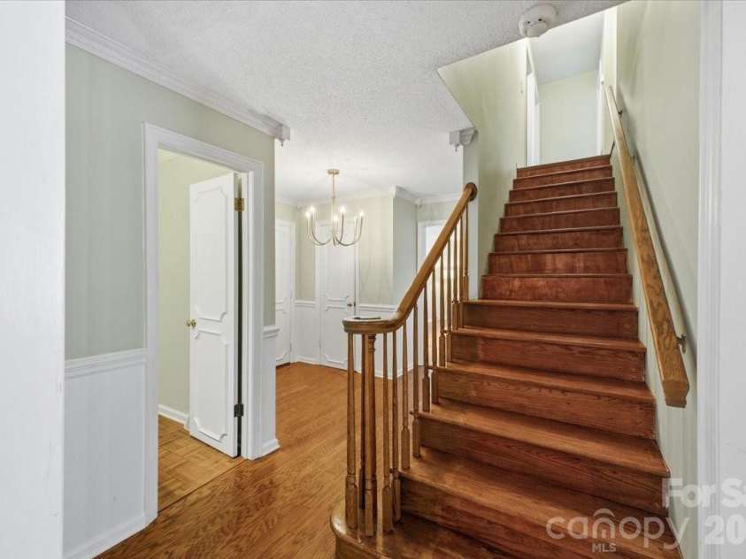 1200 Berkshire Drive, Kannapolis, NC 28081.  MLS# CAR4364946, YatesRealty ID 19124. Stairs 