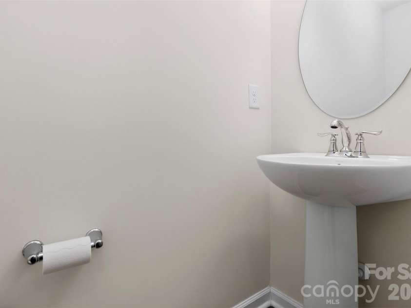 227 Park Meadows Drive, Stallings, NC 28104.  MLS# CAR4374506, YatesRealty ID 19138. Half bath downstairs