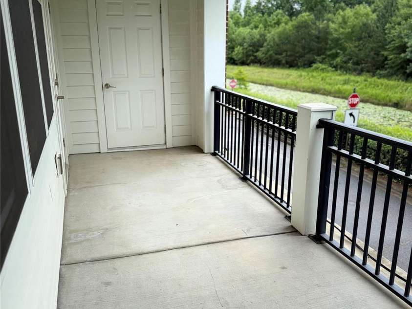 129 Steinbeck Way, Mooresville, NC 28117.  MLS# CAR4263974, YatesRealty ID 19139. Rear Porch