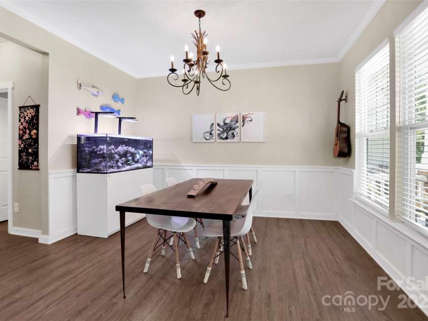 2210 Winding River Drive, Charlotte, NC 28214.  MLS# CAR4264279, YatesRealty ID 19147. Dining Room