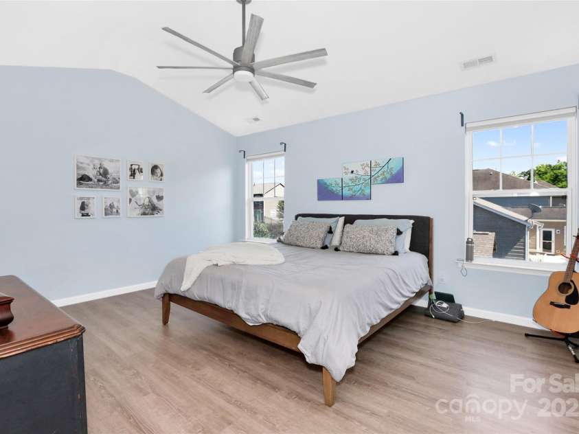 2210 Winding River Drive, Charlotte, NC 28214.  MLS# CAR4264279, YatesRealty ID 19147. Primary Bedroom