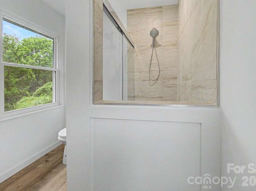 40 Evelake Drive, Asheville, NC 28806.  MLS# CAR4353520, YatesRealty ID 19151. Newly added glass doors and window.