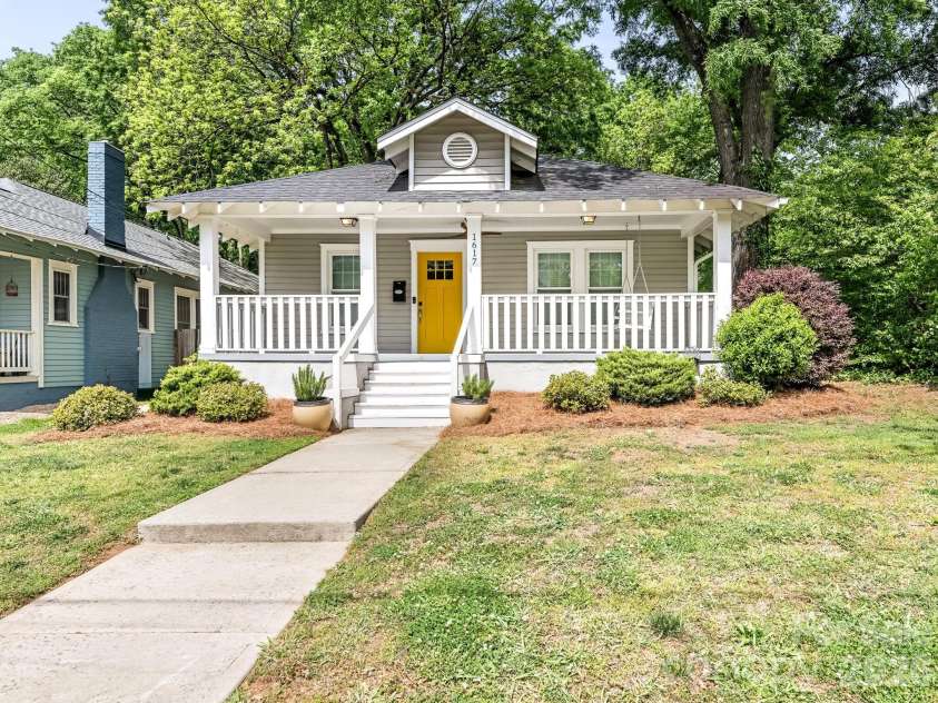 1617 Pegram Street, Charlotte, NC 28205.  MLS# CAR4369427, YatesRealty ID 19152. 