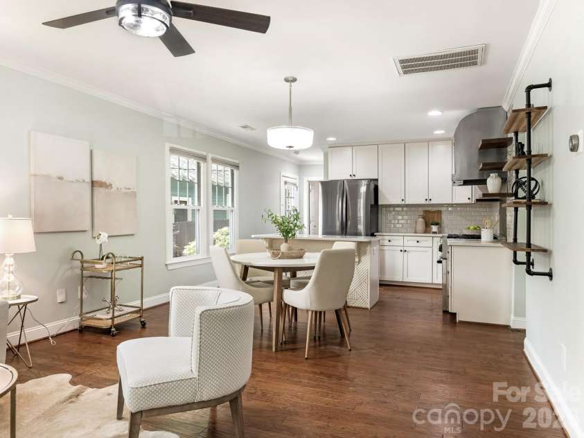 1617 Pegram Street, Charlotte, NC 28205.  MLS# CAR4369427, YatesRealty ID 19152. 