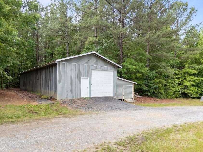 230 Shag Bark Lane, Salisbury, NC 28146.  MLS# CAR4257642, YatesRealty ID 19159. Detached 24x72 Garage/Building