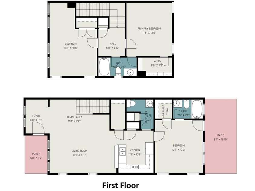 9639 Turning Wheel Drive, Charlotte, NC 28214.  MLS# CAR4374823, YatesRealty ID 19160. Floor plan