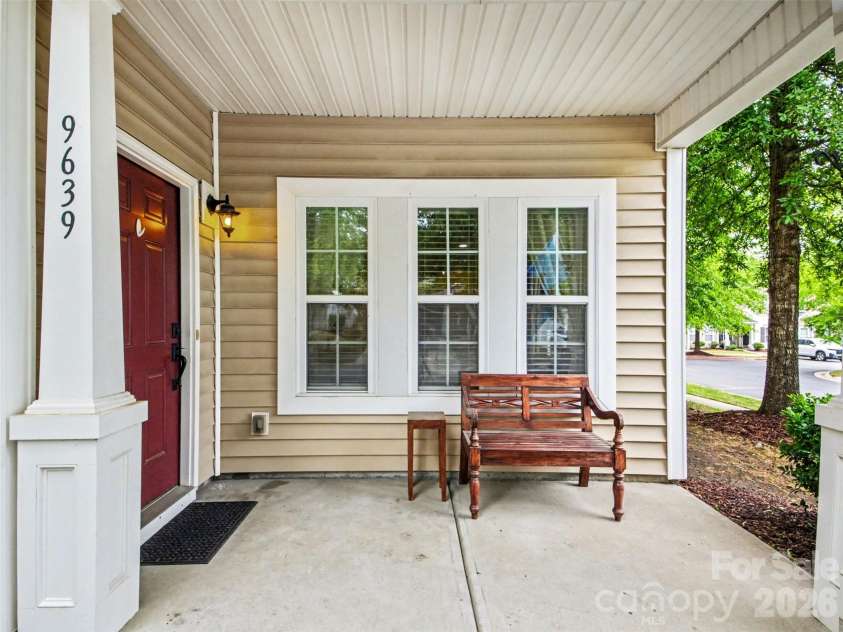 9639 Turning Wheel Drive, Charlotte, NC 28214.  MLS# CAR4374823, YatesRealty ID 19160. Front porch