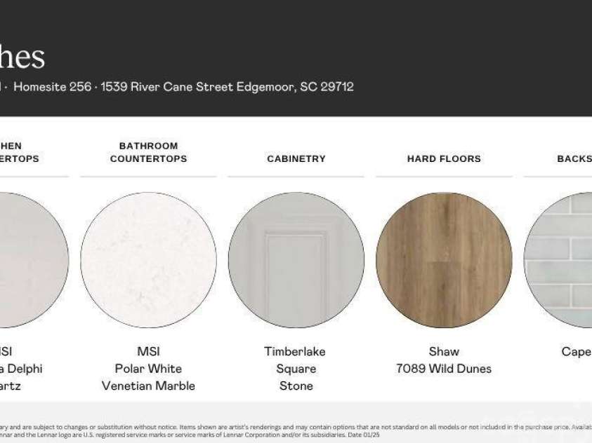 1539 River Cane Street, Edgemoor, SC 29712.  MLS# CAR4270299, YatesRealty ID 19161. Selections