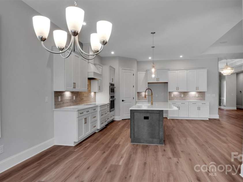 6055 Brush Creek, Monroe, NC 28110.  MLS# CAR4221974, YatesRealty ID 1917. Dining into Kitchen