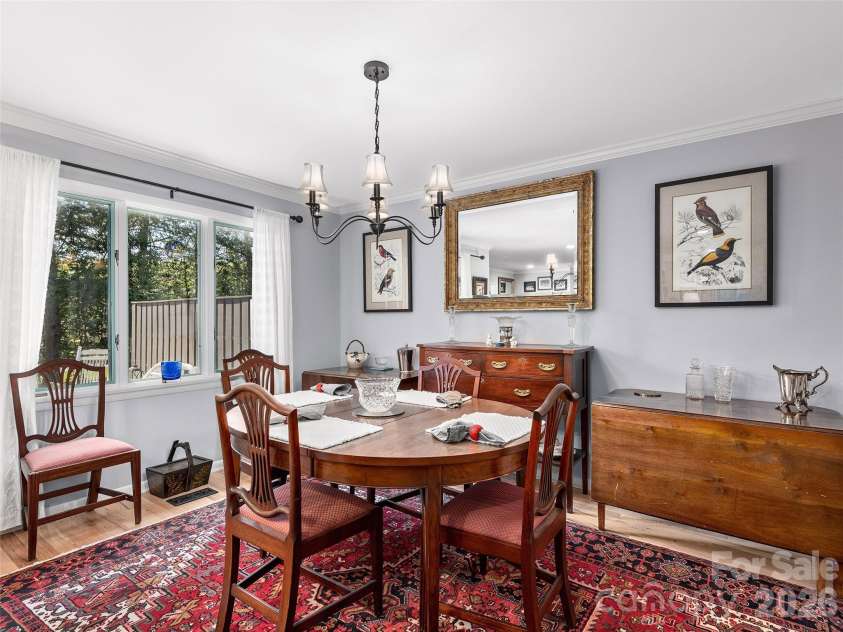 521 Crowfields Lane, Asheville, NC 28803.  MLS# CAR4361859, YatesRealty ID 19170. Dining Room