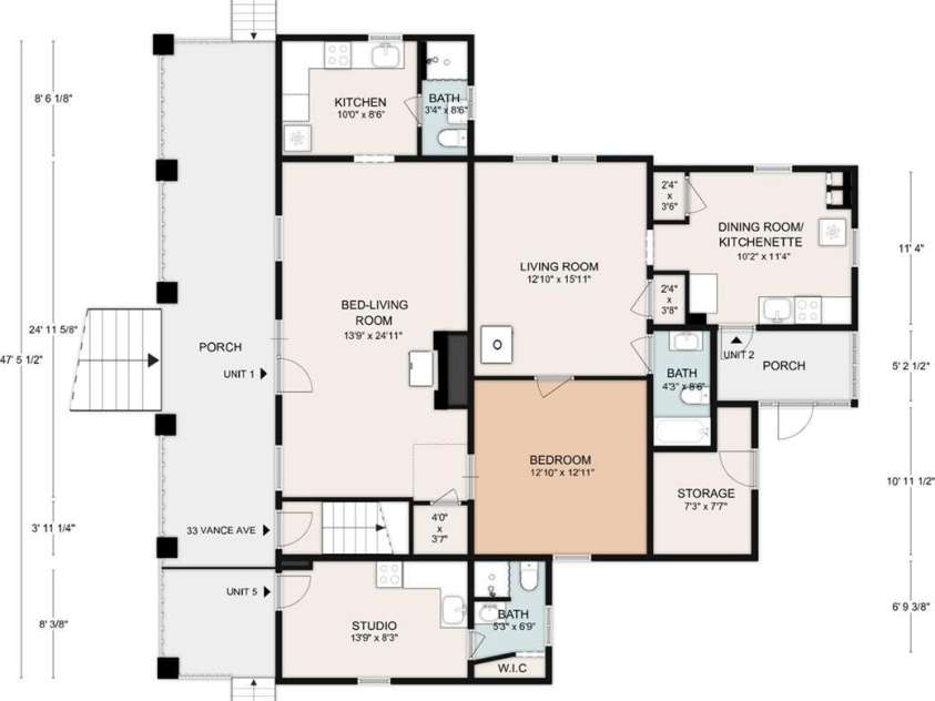 33 Vance Avenue, Black Mountain, NC 28711.  MLS# CAR4377818, YatesRealty ID 19175. 