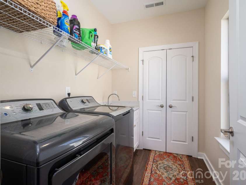 156 Shields Drive, Lincolnton, NC 28092.  MLS# CAR4369252, YatesRealty ID 19181. Laundry