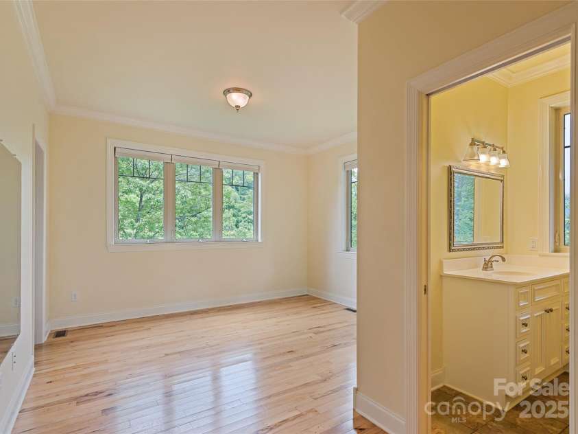 20A Lila Lane, Clyde, NC 28721.  MLS# CAR4258069, YatesRealty ID 19186. Main Level Bedroom