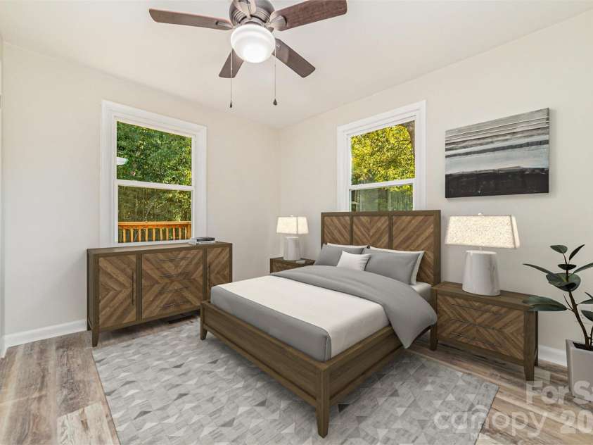211 Putnam Street, Shelby, NC 28152.  MLS# CAR4306063, YatesRealty ID 19190. Virtually Staged - Bedroom #1
