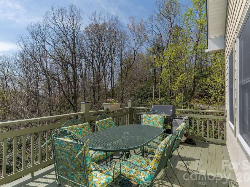 172 Sunny Ridge Road, Hendersonville, NC 28739.  MLS# CAR4375597, YatesRealty ID 19193. Side Privacy
