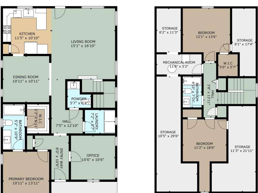 204 Maple Avenue, Marion, NC 28752.  MLS# CAR4260334, YatesRealty ID 19194. Floorplan