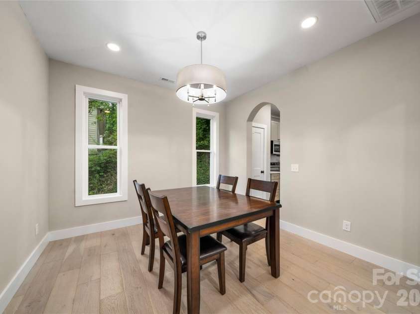 204 Maple Avenue, Marion, NC 28752.  MLS# CAR4338349, YatesRealty ID 19194. Bright dining room off kitchen