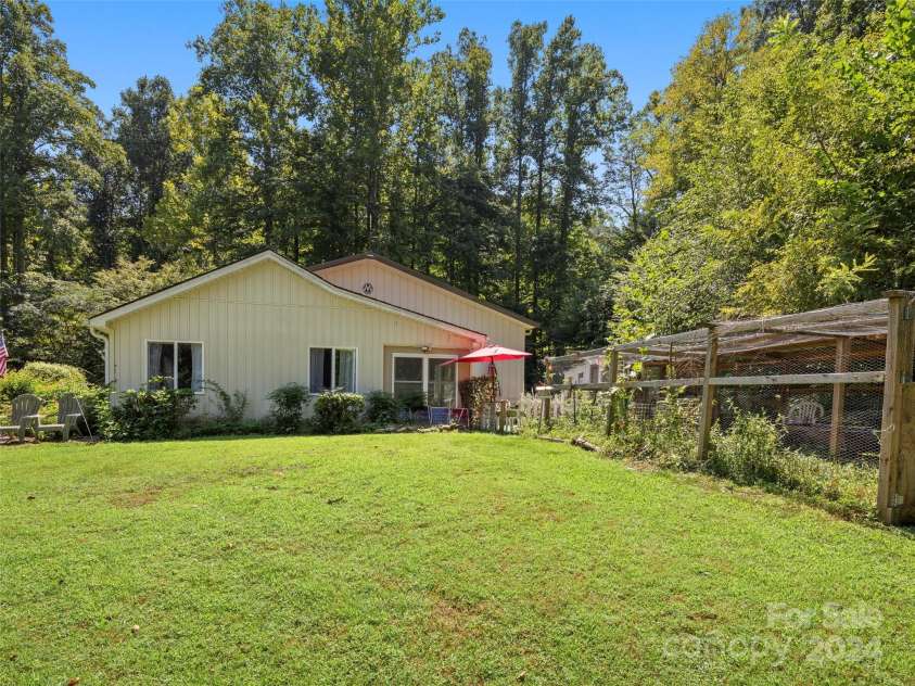 4901 Brevard Road, Horse Shoe, NC 28742.  MLS# CAR4180919, YatesRealty ID 192. Ample sunlight for gardening