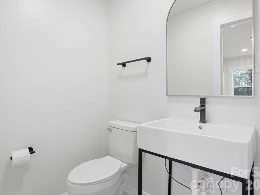 308 Rankin Avenue, Lowell, NC 28098.  MLS# CAR4356576, YatesRealty ID 19205. Elegantly Simple Modern 1/2 Bath