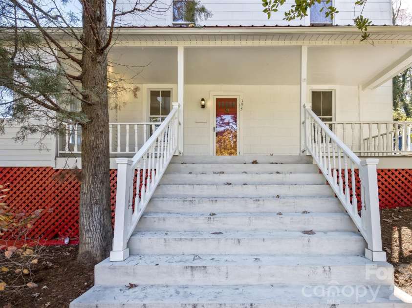 195 Terrace Drive, Canton, NC 28716.  MLS# CAR4319242, YatesRealty ID 19206. Front Entry