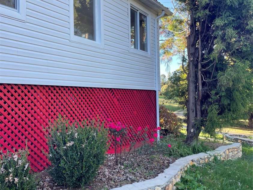195 Terrace Drive, Canton, NC 28716.  MLS# CAR4319242, YatesRealty ID 19206. Side of house