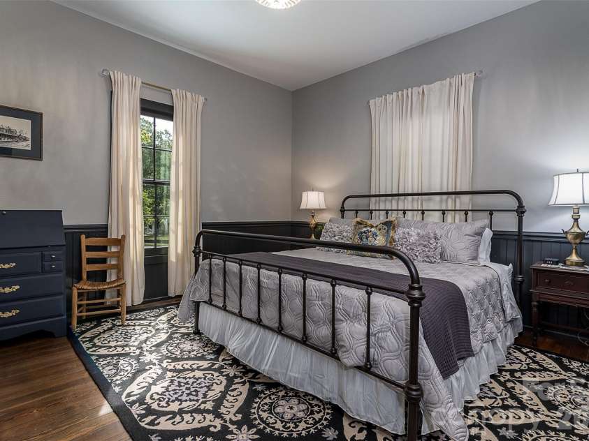 518 Sharpe Street, Statesville, NC 28677.  MLS# CAR4359455, YatesRealty ID 19209. Bedroom 2 w/Refinished Hardwood Flooring