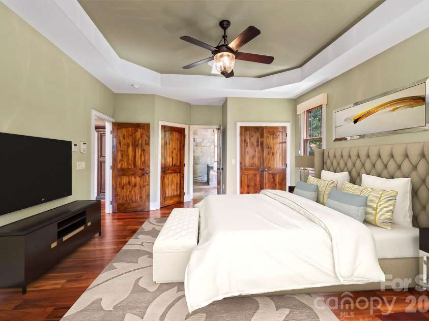 556 High Pines Loop, Lake Lure, NC 28746.  MLS# CAR4375948, YatesRealty ID 19210. Virtually Staged Photo
