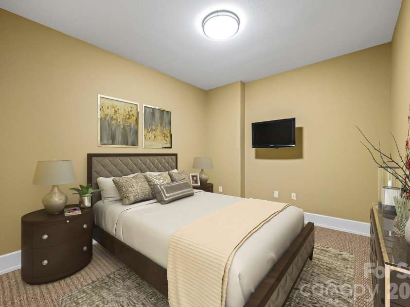 556 High Pines Loop, Lake Lure, NC 28746.  MLS# CAR4375948, YatesRealty ID 19210. Virtually Staged Photo