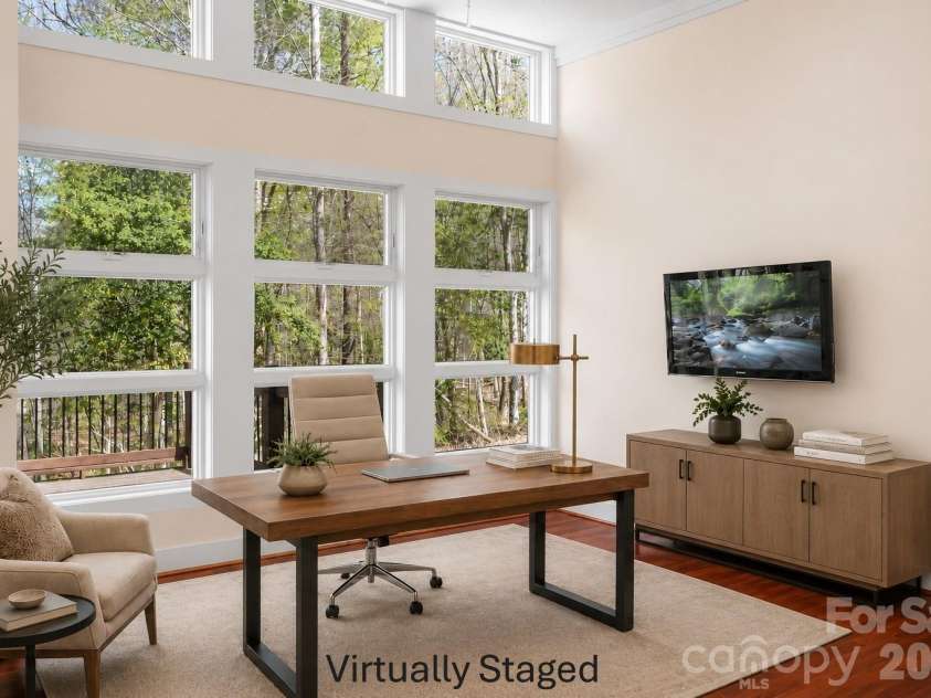 3249 Ivey Creek Road, Maiden, NC 28650.  MLS# CAR4241380, YatesRealty ID 19231. Office Virtually staged