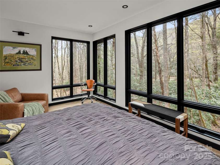80 Hemlock Circle, Black Mountain, NC 28711.  MLS# CAR4252035, YatesRealty ID 19236. Primary Suite with lots of natural light