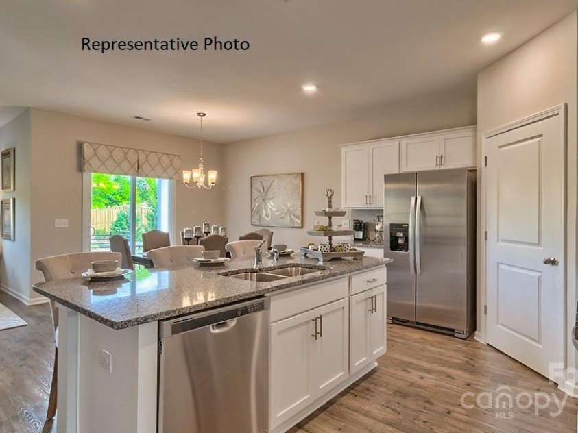 249 Giant Oak Avenue, Statesville, NC 28677.  MLS# CAR4254256, YatesRealty ID 19241. Home will have gas stove, Single bowl sink with arbor faucet and led disc lighting. All photos are representative and from past model homes