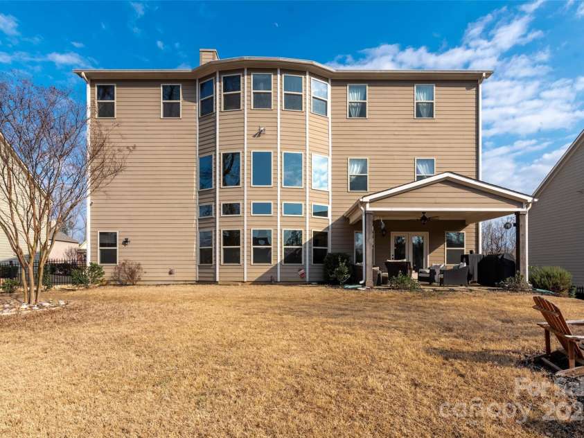 15309 Guthrie Drive, Huntersville, NC 28078.  MLS# CAR4223005, YatesRealty ID 1925. Back Elevation