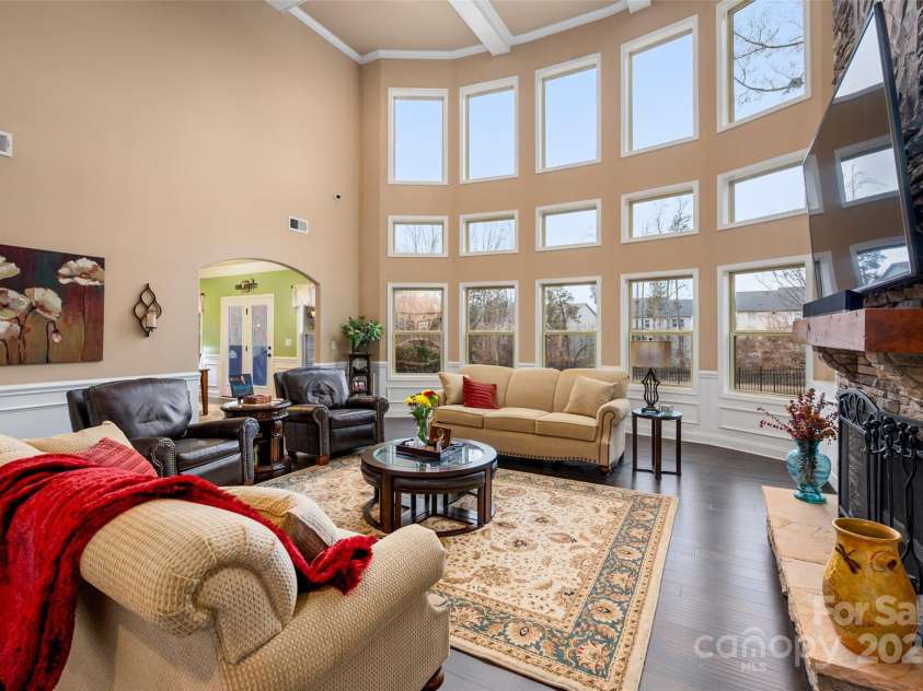 15309 Guthrie Drive, Huntersville, NC 28078.  MLS# CAR4223005, YatesRealty ID 1925. Great Room