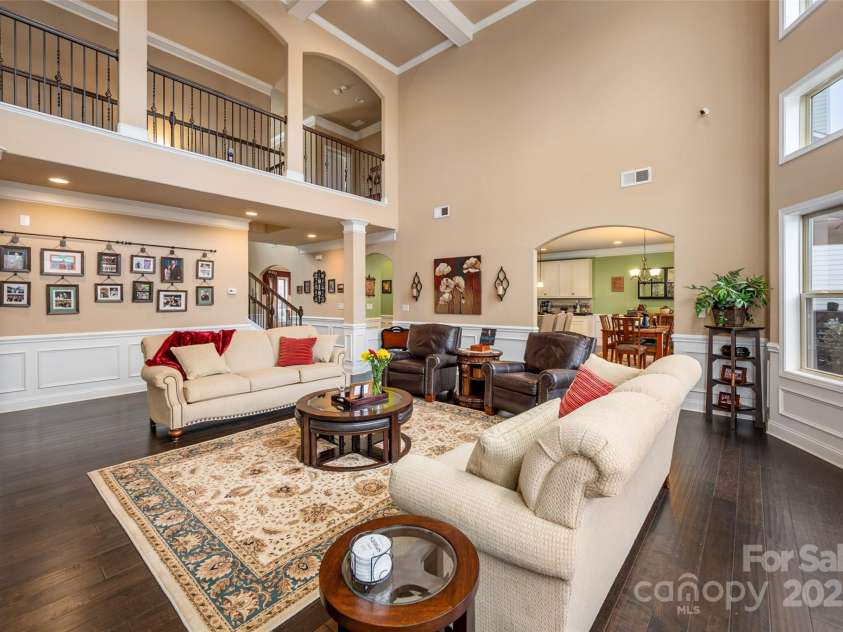 15309 Guthrie Drive, Huntersville, NC 28078.  MLS# CAR4223005, YatesRealty ID 1925. Great Room