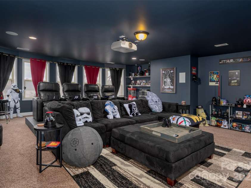 15309 Guthrie Drive, Huntersville, NC 28078.  MLS# CAR4223005, YatesRealty ID 1925. Media Room