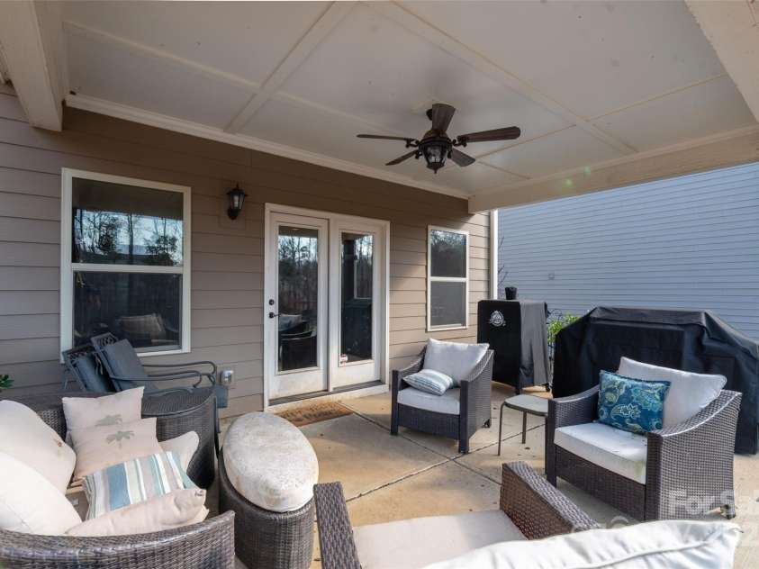 15309 Guthrie Drive, Huntersville, NC 28078.  MLS# CAR4223005, YatesRealty ID 1925. Outside Covered Porch