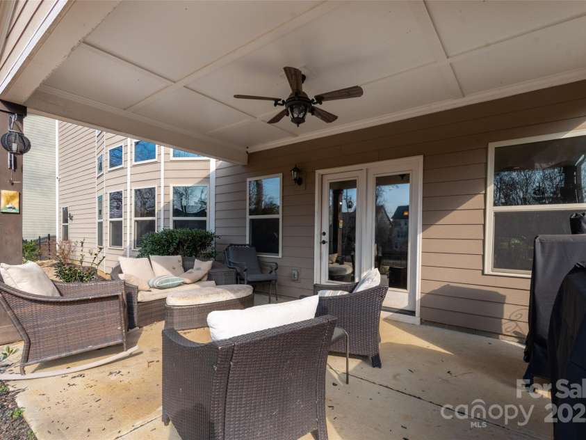 15309 Guthrie Drive, Huntersville, NC 28078.  MLS# CAR4223005, YatesRealty ID 1925. Outside Covered Porch