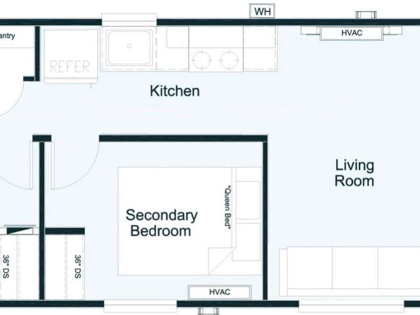 91 Getaway Lane, Maggie Valley, NC 28751.  MLS# CAR4378013, YatesRealty ID 19250. Floor Plan