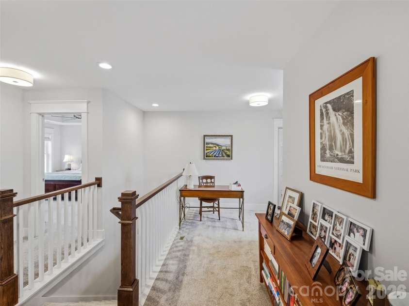 205 Weybridge Drive, Arden, NC 28704.  MLS# CAR4366273, YatesRealty ID 19255. Upstairs Landing