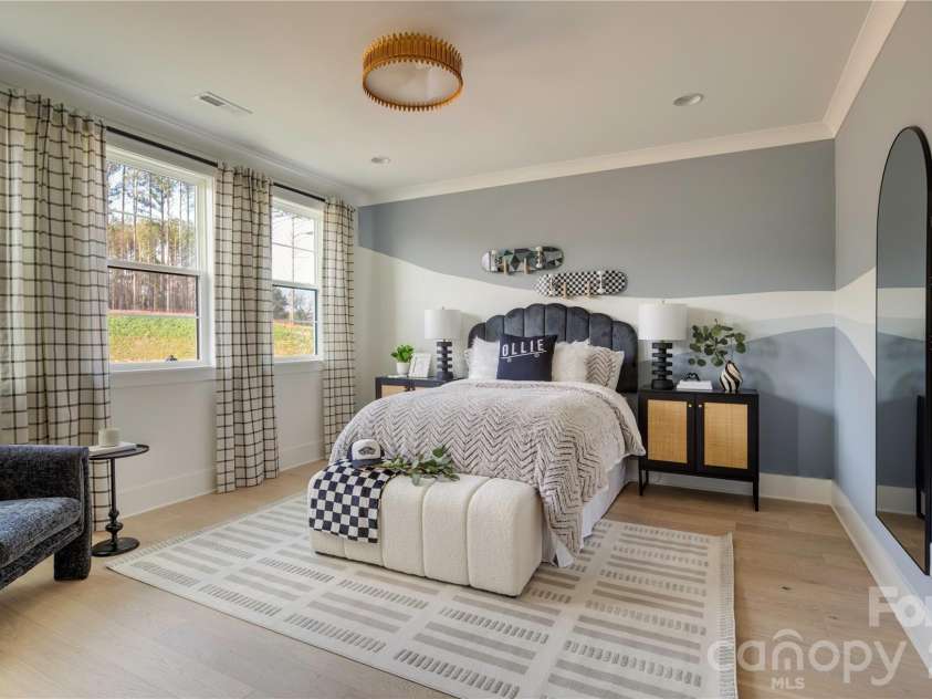 10938 Old Ravine Trail, Huntersville, NC 28078.  MLS# CAR4334825, YatesRealty ID 19257. Bedroom - Model Home Photo Example Only