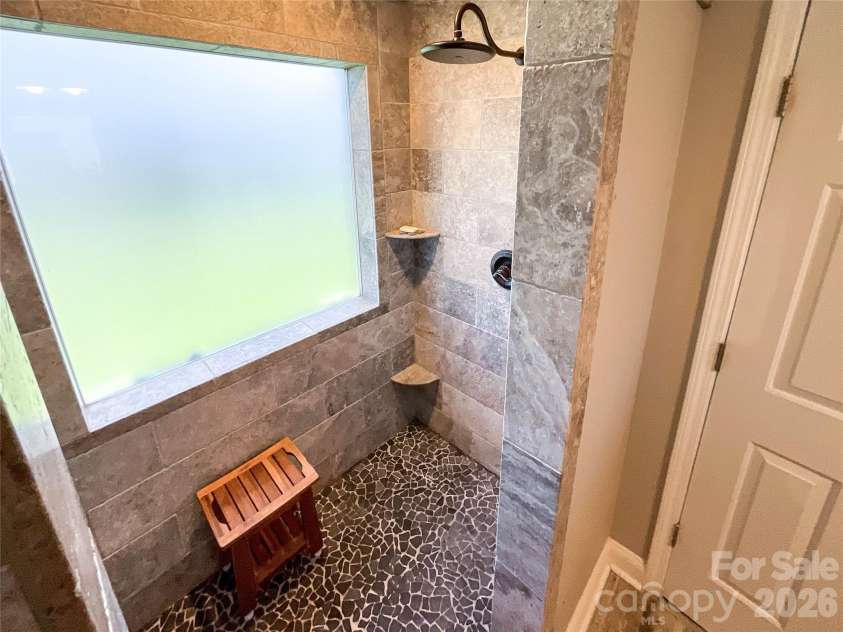 3420 Muddy Creek Road, Midland, NC 28107.  MLS# CAR4352115, YatesRealty ID 19271. Primary shower