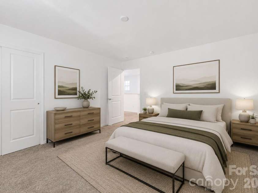 11119 Glasden Road, Charlotte, NC 28278.  MLS# CAR4395906, YatesRealty ID 19277. Virtually staged 3rd bedroom
